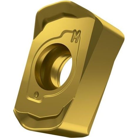 Fräswendeschneidplatte ISO BNGX 10T308SR-M:M6330 D.2,76mm PVD beschichtet Gold (1/2)