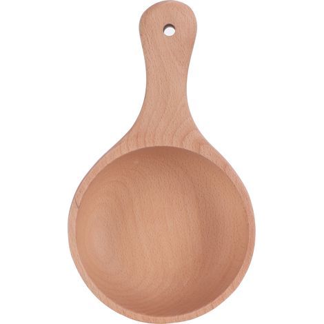 Saladier en bois avec anse. style japonais. bol à fruits et nouilles. vaisselle de cuisine (1/4)