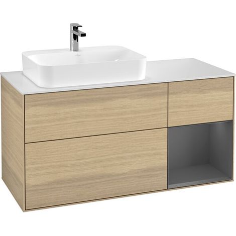 Villeroy & Boch F401GKPC Meuble sous-lavabo Finion F40 (1/2)