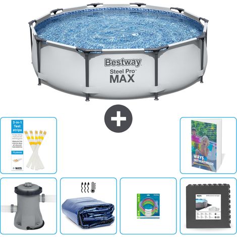 Bestway Steel Pro MAX Rund - 305x76 cm - 7-teilig S177