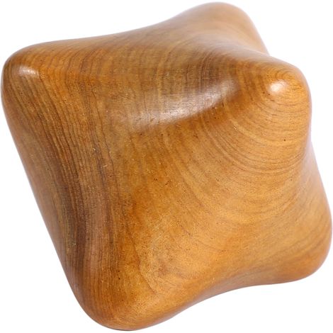 Bâton de massage thaïlandais en bois parfumé, outil hexagonal de réflexologie et d'acupression pour mains, thérapie manuelle de bien-être, lot de 1 pièce (1/5)