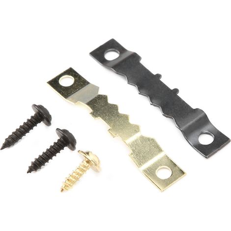 Kit de fixation pour cadres photo en métal à double trou (120 pièces) avec 240 vis. (1/5)