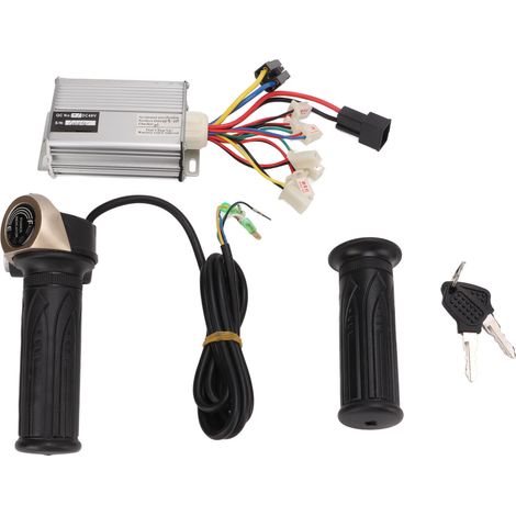 Kit de poignée d'accélérateur avec variateur de vitesse pour moteur à balais DC48V 1000W pour motos, scooters, vélos et tricycles électriques (1/5)