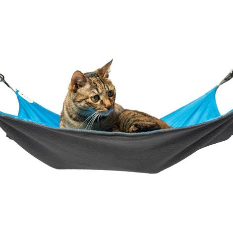 Tapis D'Extérieur Doux Lavable Pour Chat,Tapis Imperméable Et Rafraîchissant Pour Chatons,Hamacs Pour Chats Xl Avec Sangles [CA59] (1/5)