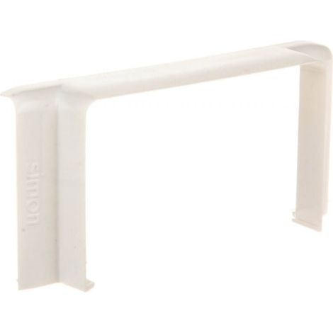 Connettore a T Simon Connect per canale Cabloplus 90x55mm/ 130x55mm/ 160x55mm/ 185x55mm bianco puro