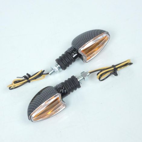 Blinker Replay Tuning Carbon-Look 12V 21W für Motorrad 50 A (1/4)
