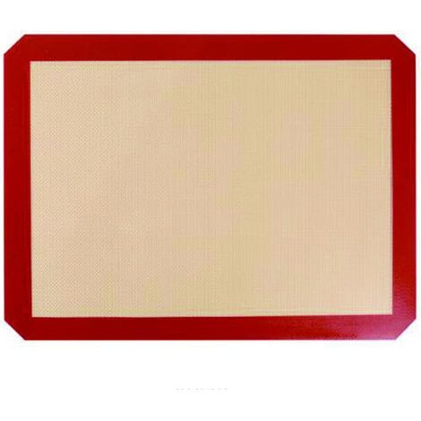 Tapis De Cuisson - 1 Tapis Réutilisable En Silicone Anti-Adhésif - Supporte Le Four Et Le Micro-Onde, Passe Au Lave-Vaisselle - Certifié Sans Bpa Et Écologique - Idéal Pâtisserie : 42x29.5cm (1/3)