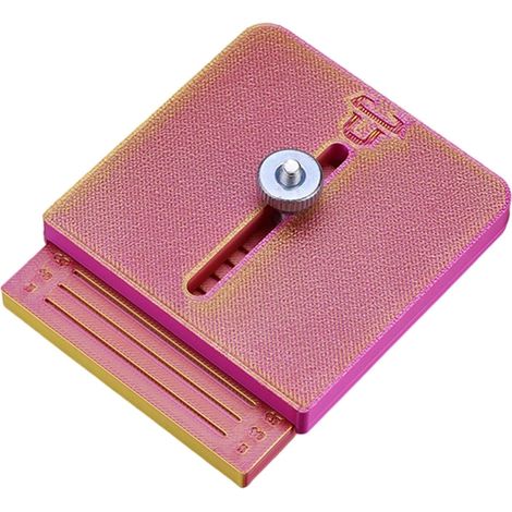 Fixation de chanfrein réglable pour meuleuse travail du bois chanfreineuse (1/5)