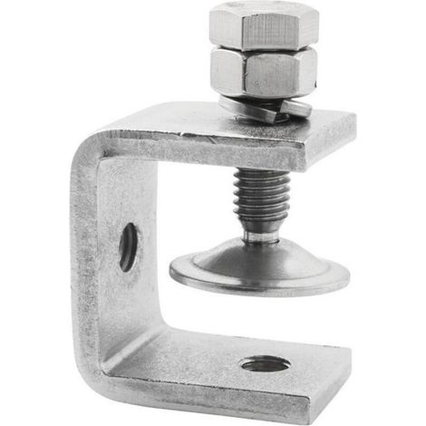 Serre-joints en C - - Acier inoxydable - 4 pièces - Longueur 34 mm - Largeur 24 mm - Hauteur 30 mm (1/4)