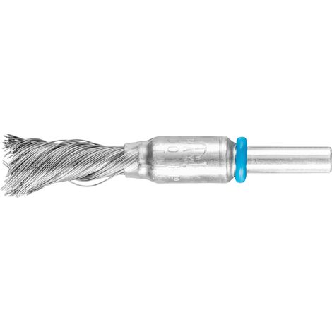 PFERD TOOLS SINGLETWIST Pinselbürste gezopft PBGS Ø12 mm Schaft-Ø6 mm Edelstahl-Draht-Ø0,20 10 Stk (1/4)