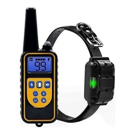 Dog Training Collar Anti Barking Training Collar 800m with Remote Rechargeable and IPX7 Fully Waterproof (1/5)