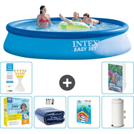 Easy Set Pool Rund - 396x84 cm - 7-teilig  S7 (1/5)