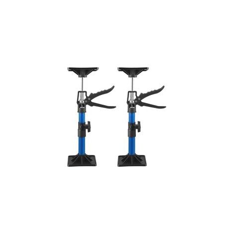 Etai Telescopique, 2 Pièces Reglable Support 30-59 cm Tendeur de Châssis Charge Maximale 40 kg pour Plafond Montage Plaques de Plâtre Armoires Cadres de Porte(30-59 cm) (1/4)