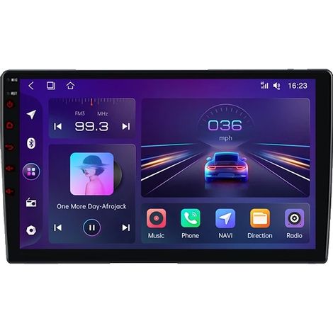 Radio para coche, tamaño de pantalla, compatibilidad con smartphones, compatible con BMW E39 E53 X5, sistemas inteligentes, V1 Pro (2 GB 64 GB) (1/2)