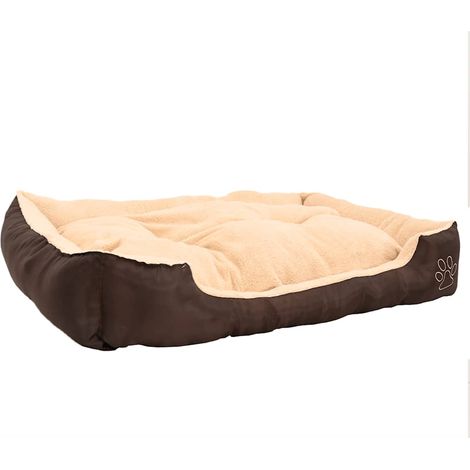 vidaXL Cama para perro con cojín acolchado talla S (1/2)