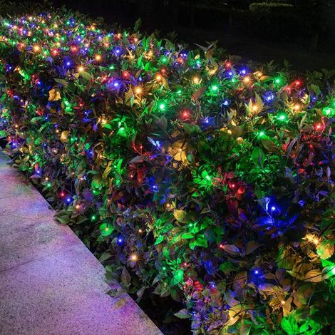Filet lumineux LED de Noël 3x2 m, 192 LED, connectable, buisson, jardin (1/5)