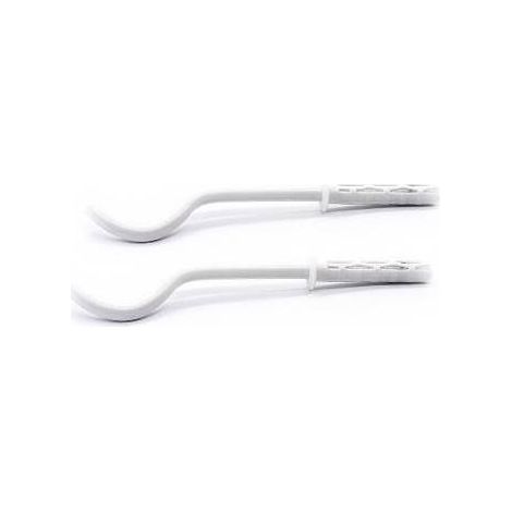 2 PZ MENSOLE FILETTATE PER RADIATORI TUBOLARI VERNICIATA Misura: 9 x 190 mm