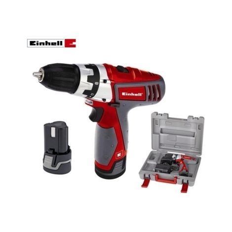 Trapano avvitatore a batteria 10,8V Litio multiaccessoriato Einhell - TH-CD 10,8 Li KIT