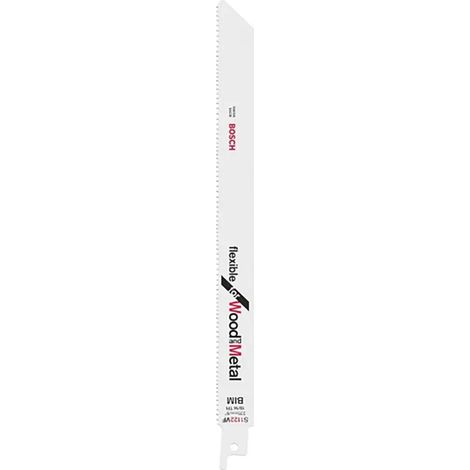 Bosch S 1122 VF Flexible hoja de sierra bimaterial 225 mm