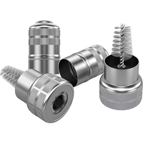 2 Pièces Nettoyeurs de bornes de Batterie de Voiture, brosses de Nettoyage de bornes de Batterie pour Bateau Marin de Voiture (1/5)