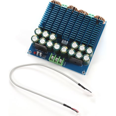 Carte d'amplificateur numérique double puce haute puissance XH-M252 TDA8954TH 420 W + 420 W, module d'amplificateur audio, carte d'amplificateur de puissance (1/5)