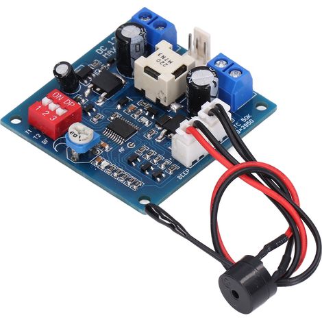 Contrôleur de vitesse CC 12 V à faible bruit, 4 zones de température, fonction de surveillance du fonctionnement, module de commande manuelle du ventilateur (1/5)