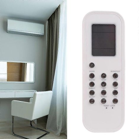 Télécommande de remplacement pour climatiseur Midea RG35B-BGE RG35B/BGE (1/4)