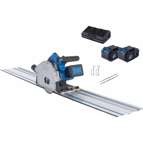 Troncatrice Radiale Batteria 20V Disco 210mm Scheppach set l2 bc-pl60-x (1/5)