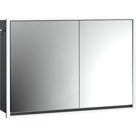 emco loft Lichtspiegelschrank, 1000mm, 2 Türen, Unterputzmodell, (1/5)