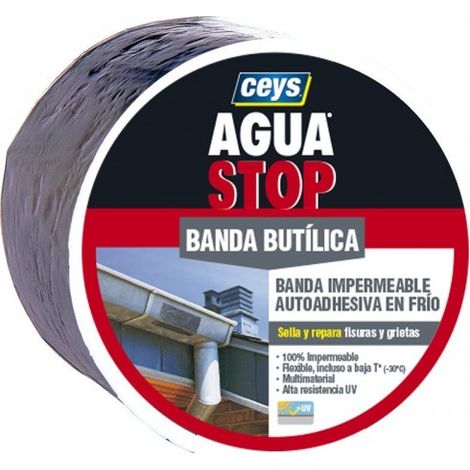 CEYS 902813 BANDE WATERSTOP IMP. TUILE DE BUTYLE 10CMX3M