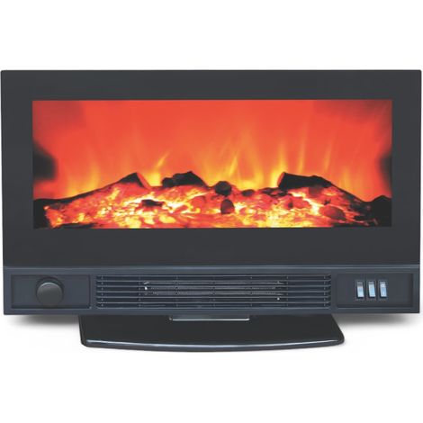Caminetto elettrico effetto fuoco da appoggio 1800 watt (1/2)