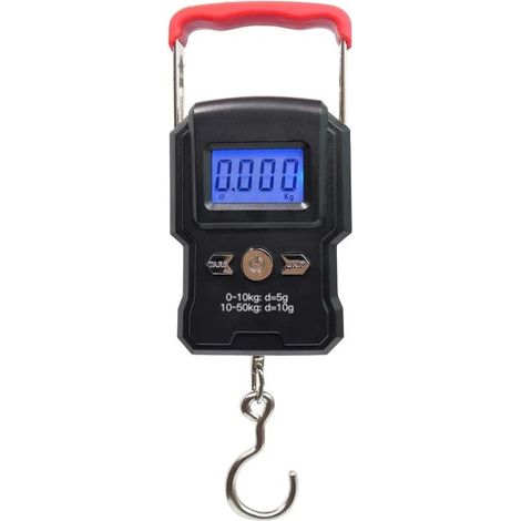 Balance électronique suspendue 50 kg avec écran LCD (sans pile) (1/5)