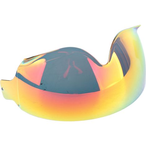 Écran de casque de moto en polycarbonate avec protection UV et protection solaire, de remplacement pour casque JO EX ZERO CJ 3 Revo Dark Tea Red (1/5)