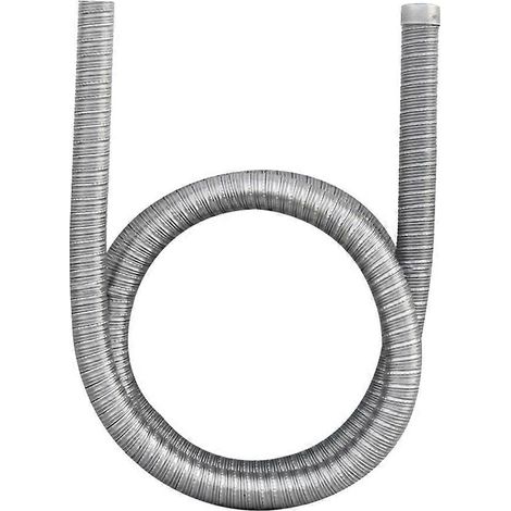100 cm langer, doppelwandiger Abluftschlauch aus Edelstahl für Druckluft-Standheizungen an Pkw und Transportern, 22 mm (1/5)