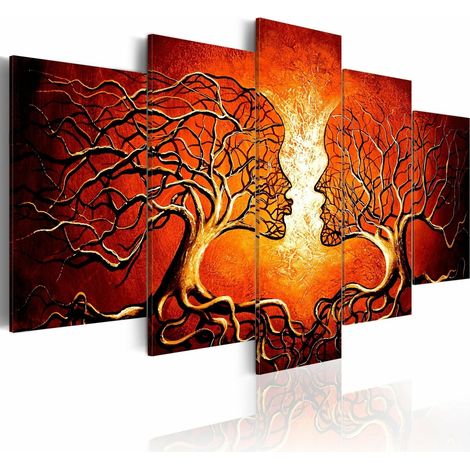Tableau chaleur de l'amour - 200 x 100 cm (1/4)
