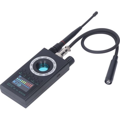 Drahtloser Signaldetektor, Infrarotkamera-Finder, RF-Scanner, GPS-Bug-Monitor mit Batterie (1/5)