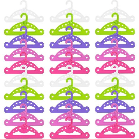 30-teiliges Puppenaufhänger-Set für Kinderpuppen, Babypuppenaufhänger, Puppenaufhänger-Set, Puppenzubehör-Set für Kinder und Babys (1/5)