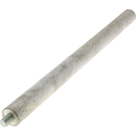 Anode 250mm pas de 8 – Compatible chauffe-eau Thermor, Chaffoteaux, Fleck – Longueur 250mm – Filetage métrique pas standard