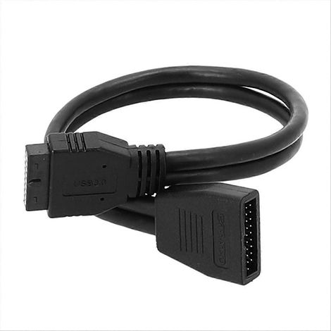 USB 3.0 Motherboard-Verlängerungskabel, 20-poliges Verlängerungskabel, 19-poliges Kabel (1/5)