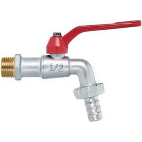 2PZ RUBINETTO A SFERA CON MANIGLIA A LEVA M 3/4" con portagomma F 1" corpo e portagomma in ottone maniglia a leva in alluminio temperatura di esercizio da -20C a +90C pressione esercizio 15 bar
