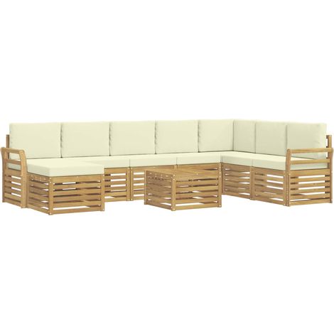 Sofa Sets Solid Acacia Wood vidaXL (1/5)