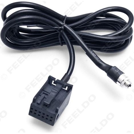 Connecteur femelle pour entrée AUX Ford Focus, Mondeo MK2/MK3/S-MAX/PUMA