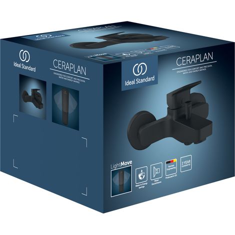 Ideal Standard Mezclador monomando de bañera Ceraplan, visto, 115 (1/2)