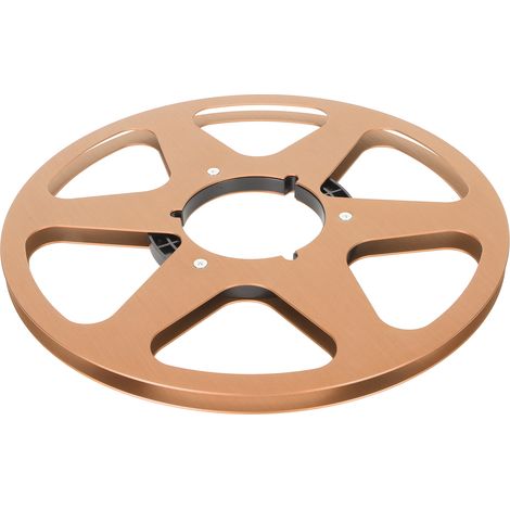 Bobine Universelle 1/4 Pouce 10,5" Aluminium 6 Trous pour Machine Studer Revox