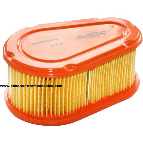 BRIGGS & STRATTON Filtro aria originale DOV. Misure 120 x 72 x 56 mm 792038