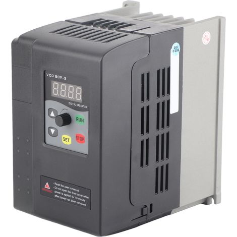 Convertisseur de fréquence (VFD) pour onduleurs monophasés/triphasés, entrée 220–240 V, sortie 0–240 V, commande moteur 3 kW, 13 A (1/5)
