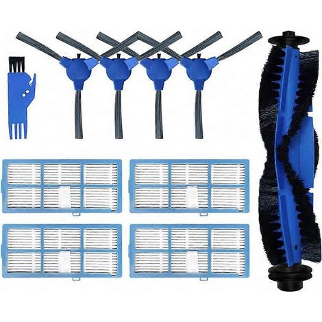 Accessoires et pièces de rechange pour aspirateur robot Laresar Grande 1 : brosse latérale principale, filtre HEPA. (1/5)