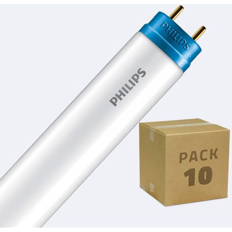 Pack 10 Tubi LED T8 G13 150 cm 20W 110lm/W Connessione Unilaterale CorePro  6500K Bianco Freddo No