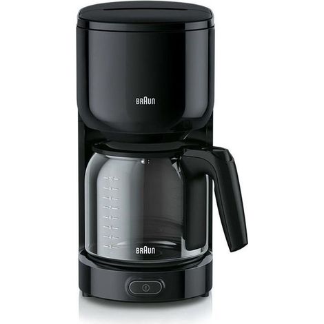 Braun KF 3120 BK Freestanding - Machine à café (Freestanding, Machine à café filtre, Café moulu, 1000 W, Noir) (1/2)