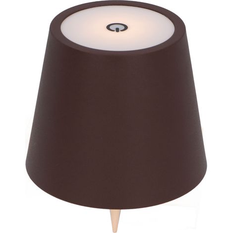 Lampe bouteille de vin LED 3 couleurs à intensité variable, commande tactile, rechargeable et sans fil, idéale pour bar, restaurant et café. (1/5)